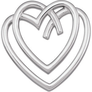 14K White Gold Fashion Pendant