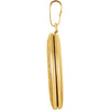 14k Yellow Gold Oval Locket
