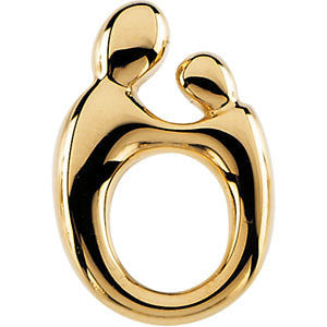14k Yellow Gold Mother and Child® Pendant