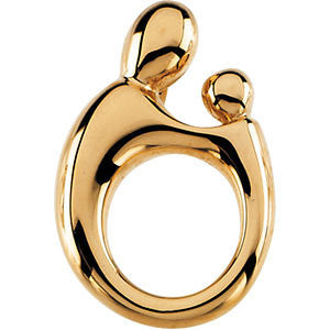 14k Yellow Gold Mother and Child® Pendant