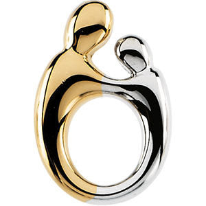 14k Yellow Gold Mother and Child® Pendant
