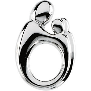 14k White Gold Mother and Child® Pendant