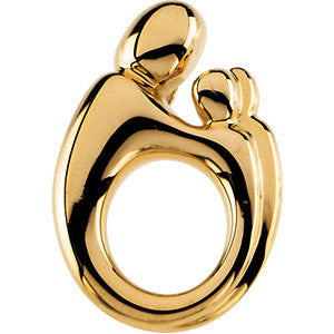 14k White Gold Mother and Child® Pendant