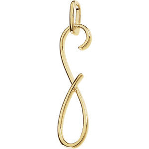 Sterling Silver Swirl & Curl Pendant
