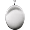 Sterling Silver Oval Mom Locket with Color