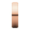 14k Rose Gold 5mm Flat Edge Band, Size 9.5