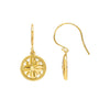 Pair of Precious Metal Fashion Earrings in 14k Yellow Gold