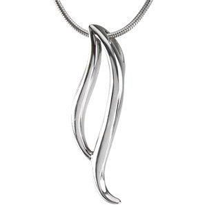 14k White Gold Fashion Pendant