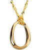 Fashion Pendant in 10k Yellow Gold