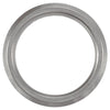 Titanium & 14k Yellow Gold Inlay 6mm Satin Finished Band Size 9.5