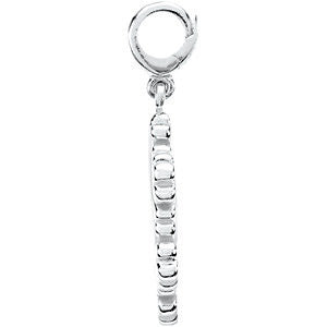 Sterling Silver Petite Snowflake Charm