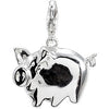 Charming Animals Pig Charm in Sterling Silver