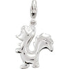 Charming Animals Skunk Charm in Sterling Silver