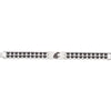 Stainless Steel Washington State Cougars Logo 8.5" Bracelet