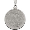Sterling Silver Walking Liberty 1/2 Dollar Coin Set Into a Sterling Silver Coin Frame