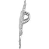 Sterling Silver Standardbred Trotter with Full Mane & Tail