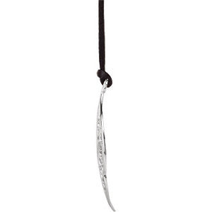 Sterling Silver Scroll Design Pendant
