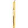 14k Yellow Gold Marquise Shaped Dangle