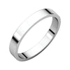Sterling Silver 3mm Flat Band (Size 11)