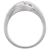 14k White Gold .07 CTW Diamond Ring, Size 7