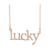 14k Rose Gold "Lucky" 16.4-inch Necklace