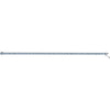 14k White Gold Aquamarine Line 7.25" Bracelet