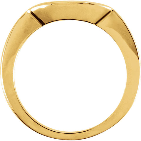 14k Yellow Gold Band, Size 6
