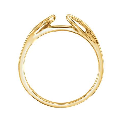 14k Yellow Gold Remount Ring, Size 6