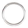 Sterling Silver 6mm 1/8 CTW Black Diamond Band Size 10