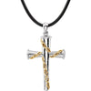 Gold Plated & Sterling Silver Three-Nails Promise 24-Inch Necklace