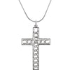 Freedom Cross Pendant with Chain, Card and Box in Sterling Silver