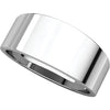 Sterling Silver 8mm Flat Tapered Band, Size 6