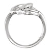 Sterling Silver Freeform Ring, Size 7