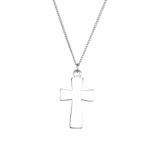 Sterling Silver Cross Necklace