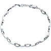 14k White Gold 1/6 CTW Diamond Link 7.5" Bracelet