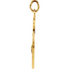 14k Yellow Gold 22mm Round St. Florian Medal