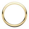 18k Yellow Gold 8mm Milgrain Comfort Fit Band, Size 10.5