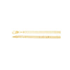 3.25 mm Solid Curb Chain in 14k Yellow Gold ( 24-Inch )