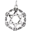 Star of David Pendant in Sterling Silver