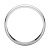 10k White Gold 5mm Light Milgrain Band, Size 11