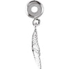 Sterling Silver 25x14.5mm Kera Starfish Charm