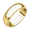 06.00 mm Milgrain Band in 10K Yellow Gold ( Size 10.5 )