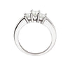 14k Yellow Gold Three-Stone Anniversary Band, Size 6