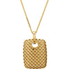 18-inch Metal Fashion Necklace in 14k Yellow Gold