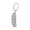 14k White Gold 1/3 CTW Diamond Pendant