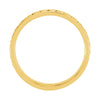 14K White & Yellow Gold 6.75mm Hand Woven Band Size 12