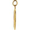 14k Yellow Gold 19x14mm Oval St. Christopher Medal