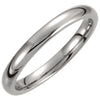 Domed Titanium Wedding Band Ring (Size 12.5 )