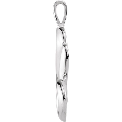 14k White Gold Fashion Pendant