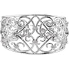 1/3 CTTW Diamond Cuff Bracelet in Sterling Silver
